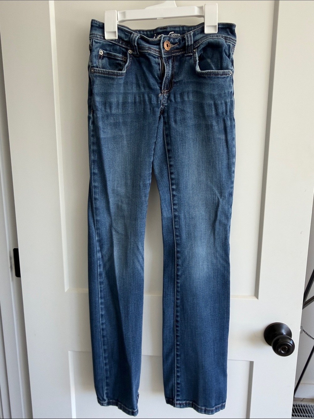 INC International Concepts Medium Blue Flared Jeans